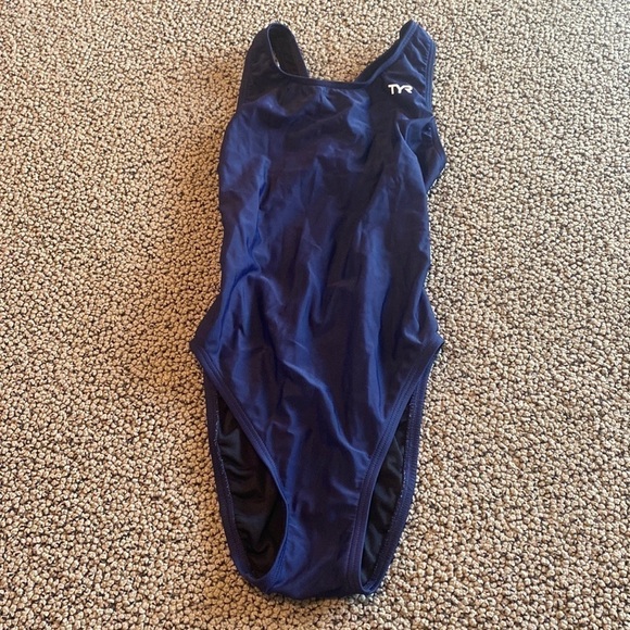 TYR, Navy Blue, Women’s Size 30, one Pierce Bathing Suit — Great Condition - Picture 1 of 6